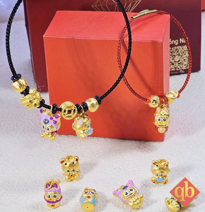 Dây xỏ charm Labubu