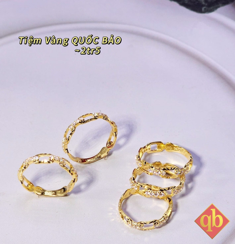 Nhẫn Vàng 16K ~ 2tr5