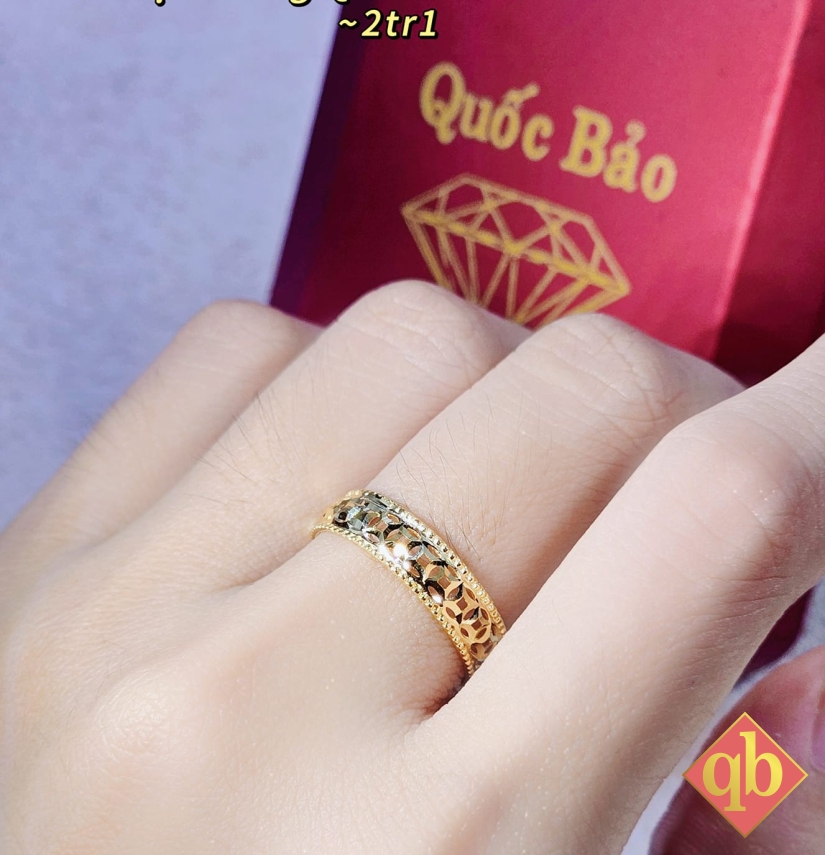 Nhẫn kim tiền Vàng 16k ~ 2tr1